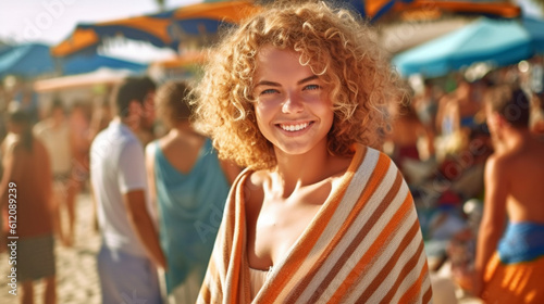 young adult woman, caucasia...