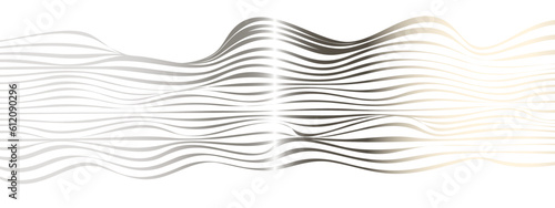 Abstract grey smooth element swoosh speed wave modern stream background. Abstract wave line for banner, wallpaper background with wave design.