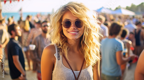 young adult woman wearing a...