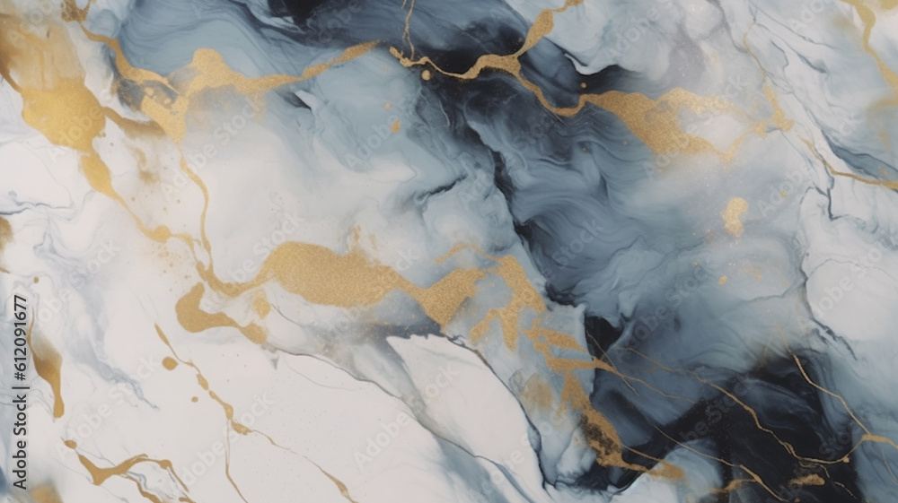 Obraz premium Marble wallpaper texture created with Generative AI technology 