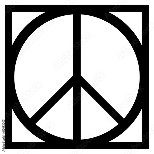 A Vector of Peace Symbol Design