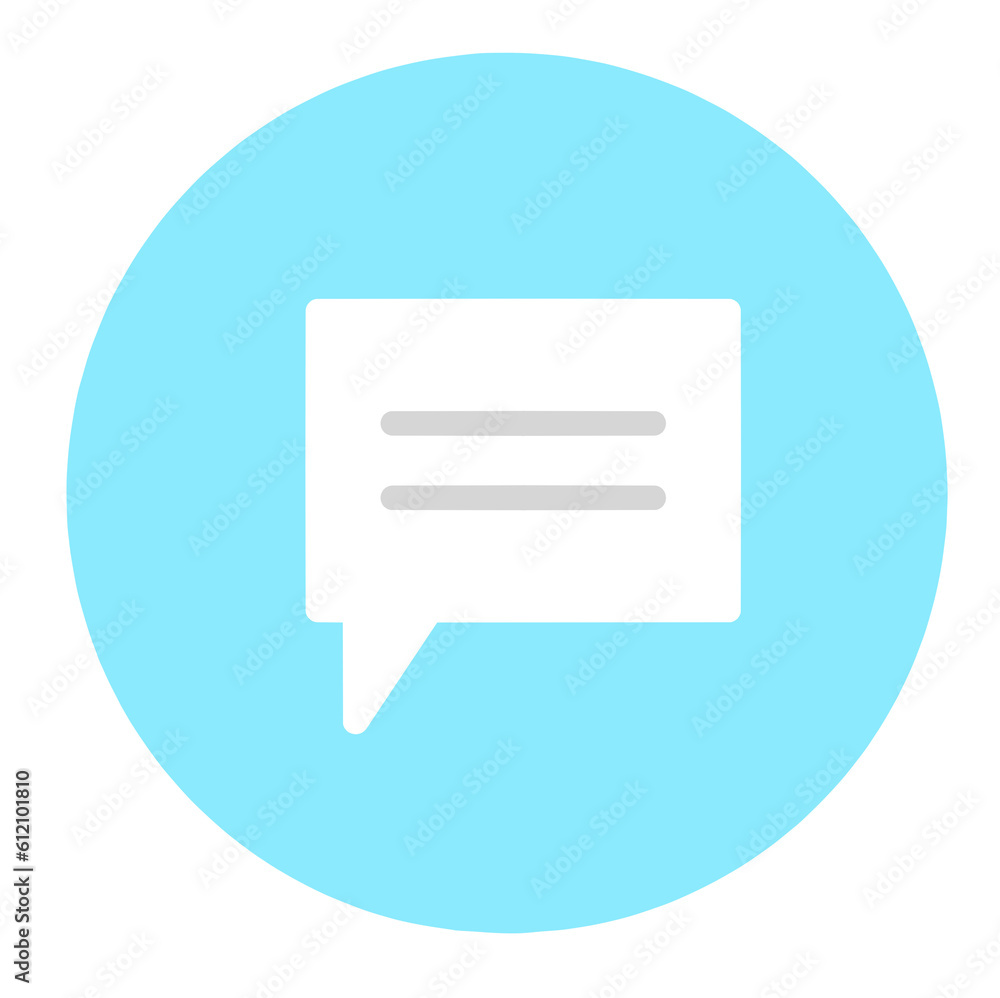 Single icon of chat bubble, simple design of chat bubble icon, chat symbol, talk sign Single icon of chat bubble, simple design of chat bubble icon, chat symbol, talk sign
