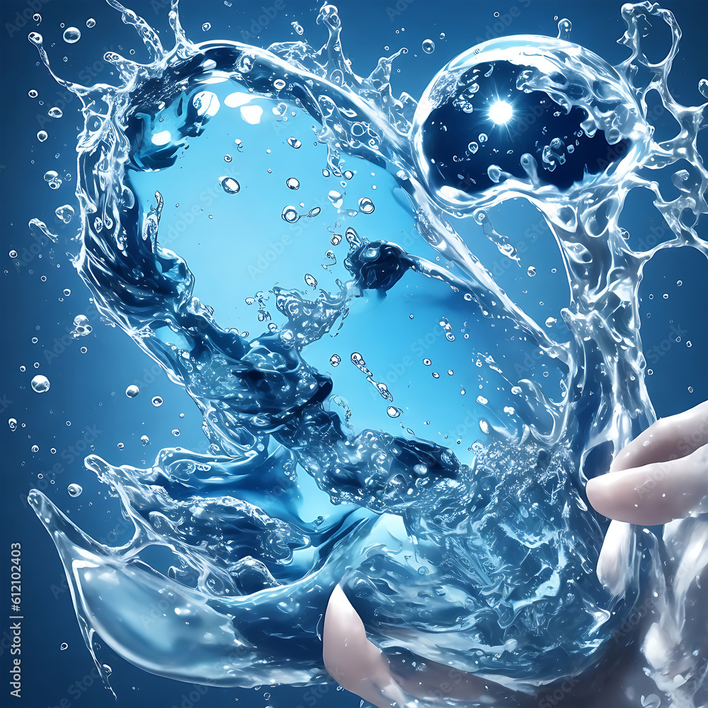 Accelerating Change - World Water Day and World Toilet Day 2023 3d Concept. Every Drop Matters. Accelerating Change - World Water Day and World Toilet Day 2023 3d Concept. Every Drop Matters.