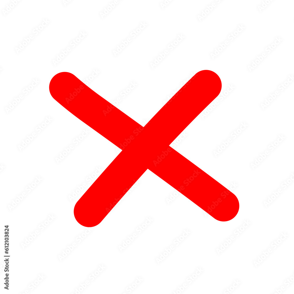 Red Crosses Doodle Red Crosses Doodle