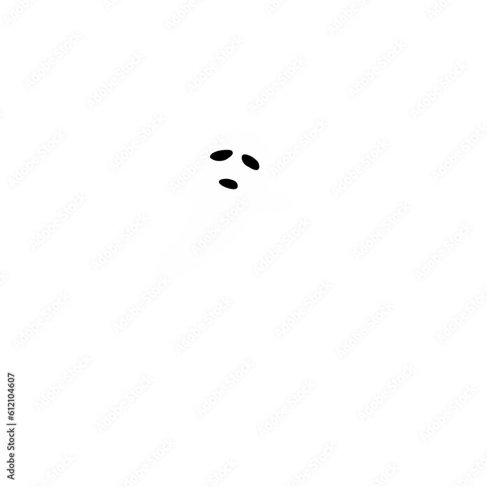 Seamless background with ghosts Seamless background with ghosts