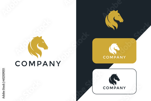 horse head logo