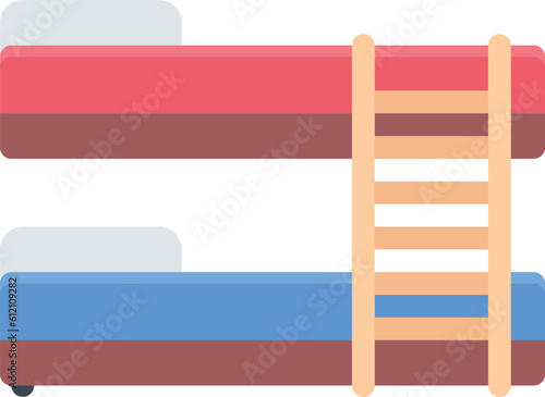 design vector image icons bunk-bed