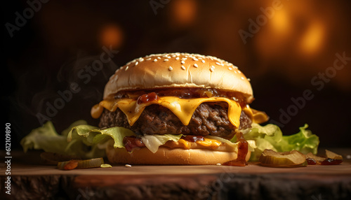 hamburger background
