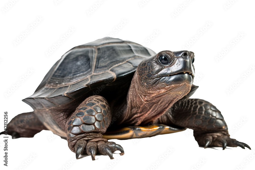 Obraz premium Mata mata turtle, generative artificial intelligence