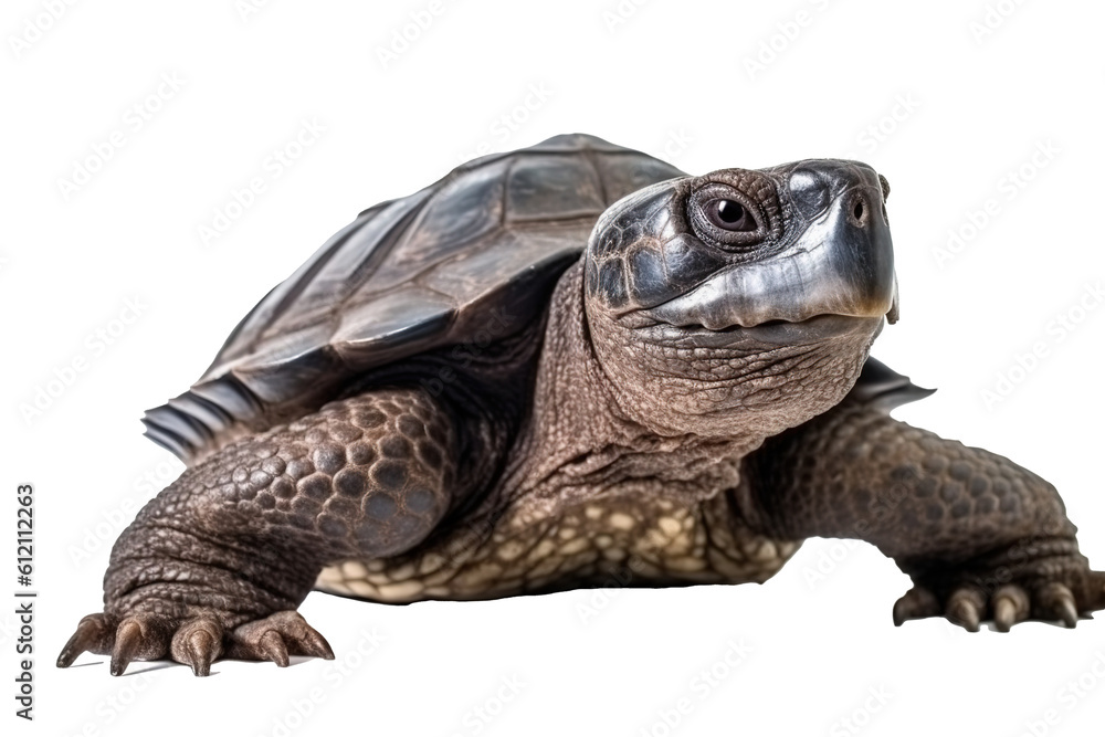 Obraz premium Mata mata turtle, generative artificial intelligence