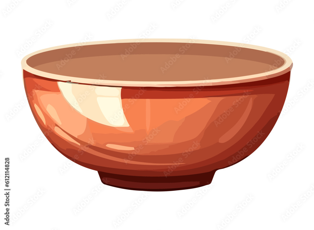 Terracotta pottery bowl, pot decoration Terracotta pottery bowl, pot decoration
