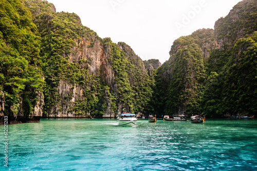 Pileh Lagoon, Thailand - July 2022: Stunning lagoon in Thailand
