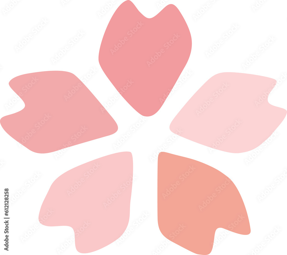 a flower-shaped illustration
