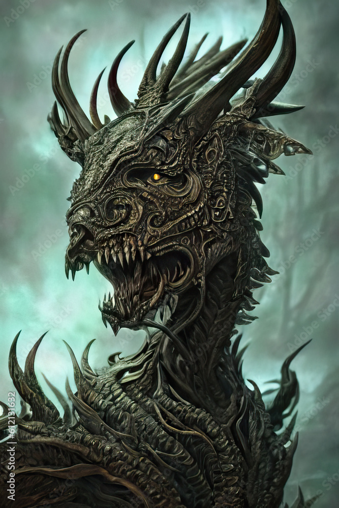 Illustration / Portrait of a Monster Illustration / Portrait of a Monster