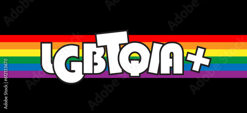RAINBOW BACKGROUND LGBTQIA+