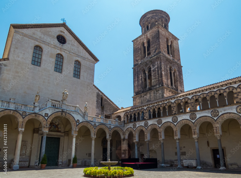 Cloister of the Salerno Cathedral, Italy