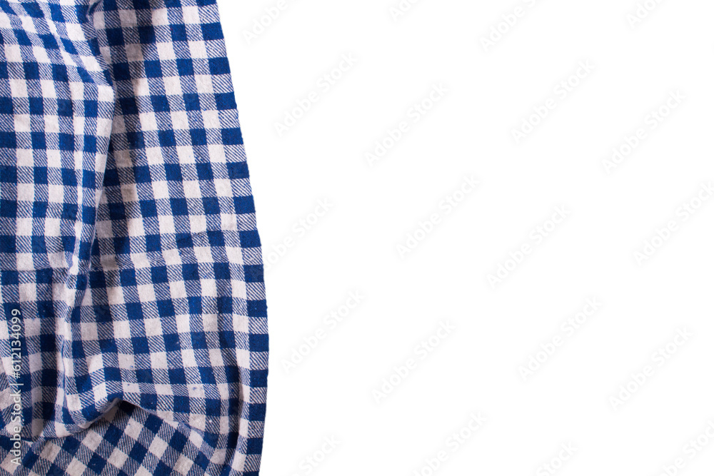 part of checkered napkin, untucked with transparencies, PNG forma part of checkered napkin, untucked with transparencies, PNG forma