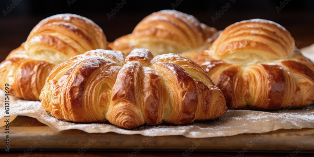 Viennoiserie French baked goods