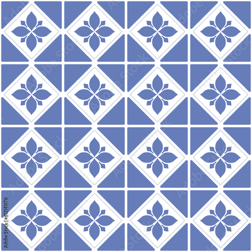Vector. Seamless mediterranean geometric pattern, ornamental swatches. Talavera template. Portuguese Azulejo. Turkish decoration. Moroccan mosaic. Spanish porcelain. Ceramic dishes, folk ornament.