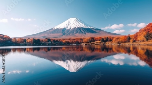 mountain in autumn