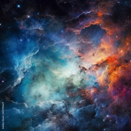Colorful nebula  wallpaper