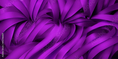 Background of purple silk or paper ribbons