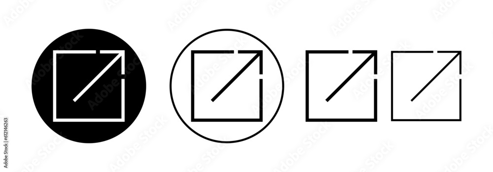 External link icon vector for web and mobile app. link sign and symbol. hyperlink symbol External link icon vector for web and mobile app. link sign and symbol. hyperlink symbol