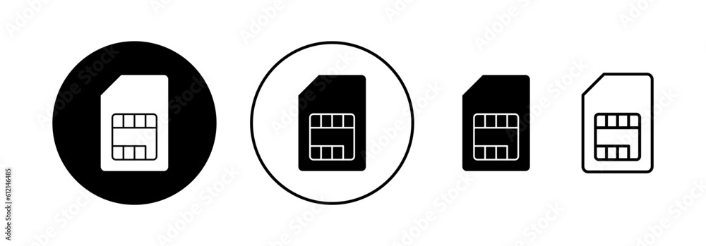 Sim card icon vector for web and mobile app. dual sim card sign and symbol Sim card icon vector for web and mobile app. dual sim card sign and symbol