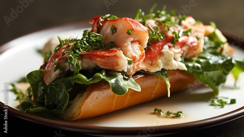 Tarragon Lobster Roll: Herbaceous Elegance
