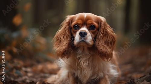 cavalier king charles spaniel dog photo