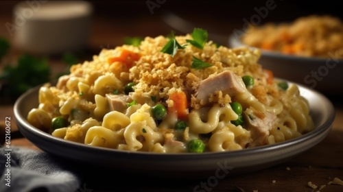 pasta with chicken and vegetables