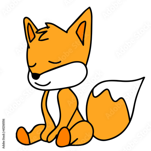 cartoon cute foxy