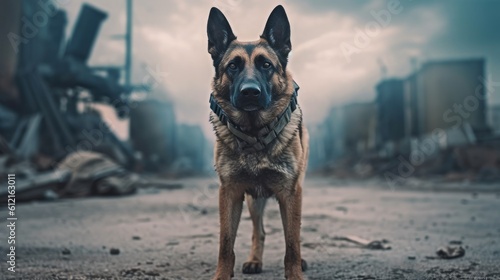 german shepherd dog portrait © Stream Skins