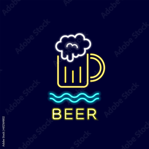 Summer neon sign 