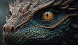 dragon close up