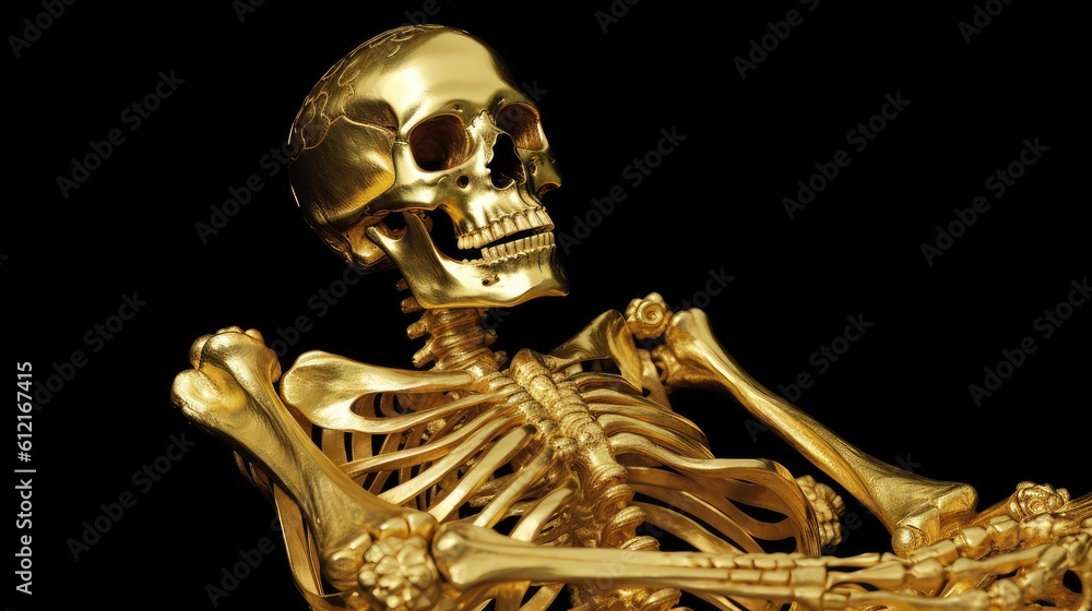 skeleton of the person skeleton of the person