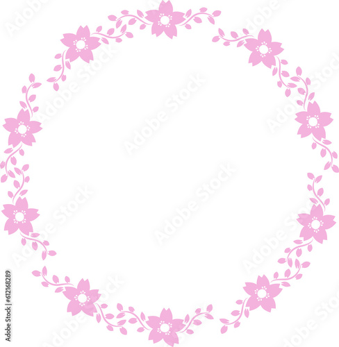 The sakura boarder png image