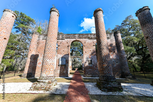 Old Sheldon Church Ruins - South Carolina photo