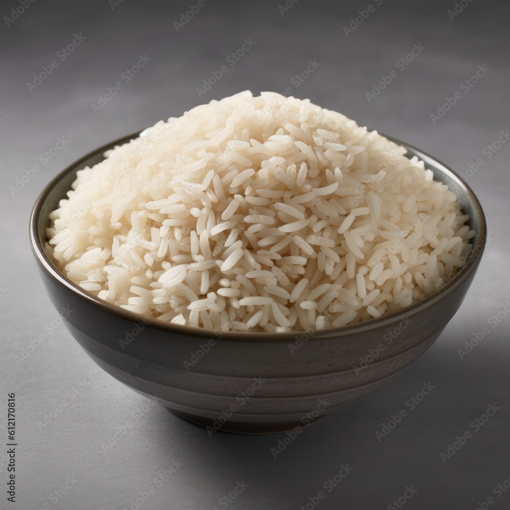 white rice in a bowl white rice in a bowl