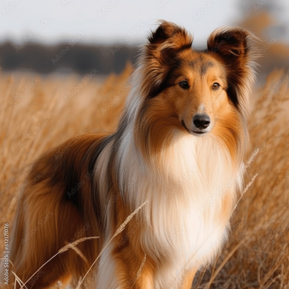 Shetland Sheepdog dog border collie portrait