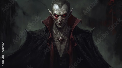 vampire in the night photo