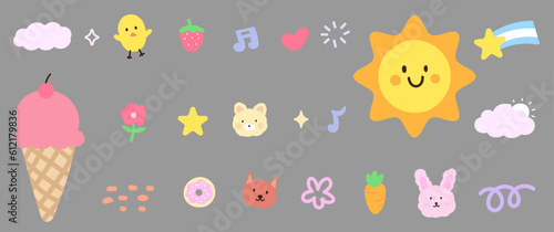 Cute Pastel Doodle 2