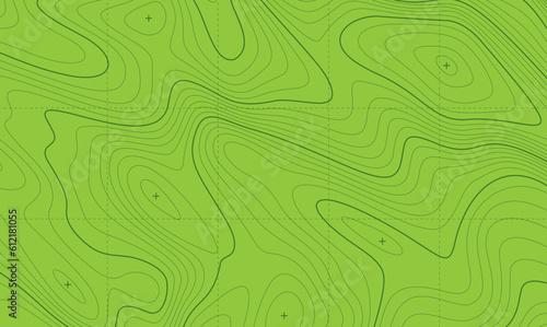 Vector Topography map lines geography texture