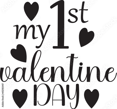 my 1s't valentine day