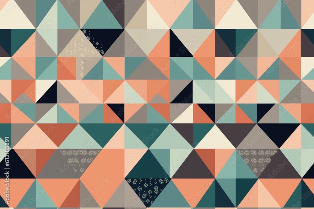 Abstract Geometric Patterns with a Modern and Minimalist Feel Created with Generative AI Abstract Geometric Patterns with a Modern and Minimalist Feel Created with Generative AI