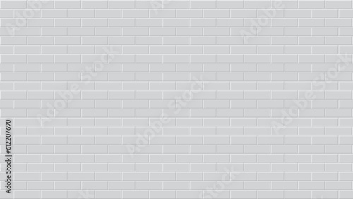 Abstract brick wall vector illustration background design, White brick wall texture seamless vector illustration