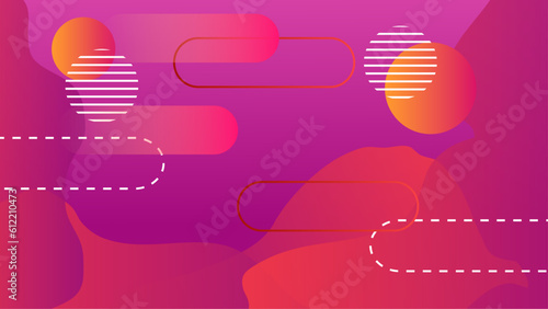 Vector abstract graphic design banner pattern presentation background web template.