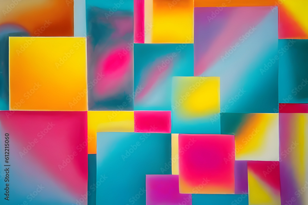 Geometric background with square rectangle shapes generative AI. Abstract background. Geometric background with square rectangle shapes generative AI. Abstract background.