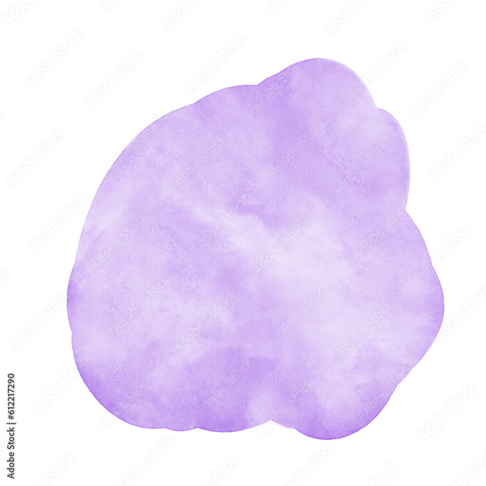 Light Purple Watercolor Abstract Shapes Light Purple Watercolor Abstract Shapes