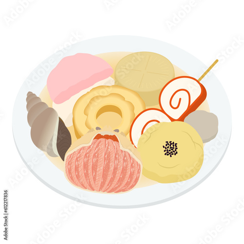 金沢おでんのイラスト